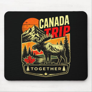 Kanada Reise Elch Berg Urlaub Souvenir Mousepad