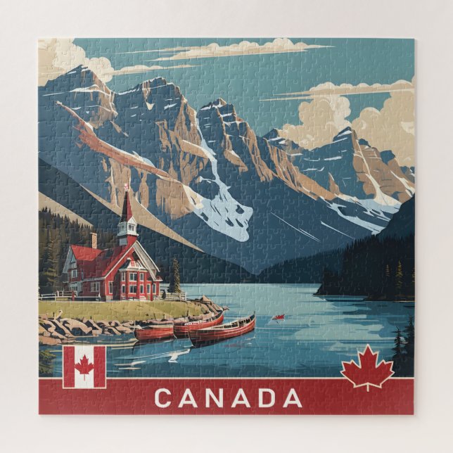 Kanada Reiseplakat (Vertikal)