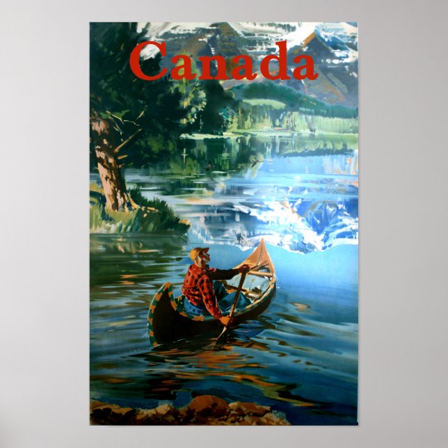 Kanada Reiseplakat Poster (Vorne)