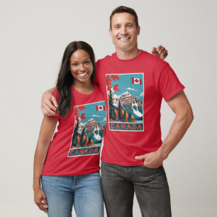 Kanada Reiseplakat T-Shirt