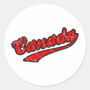 Kanada Runder Aufkleber