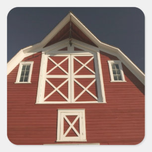 Kanada, Saskatchewan, Nordbattleford: Western Quadratischer Aufkleber