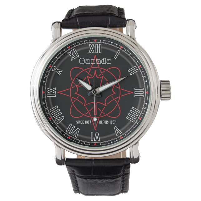 Kanada seit 1867 armbanduhr (Vorderseite)