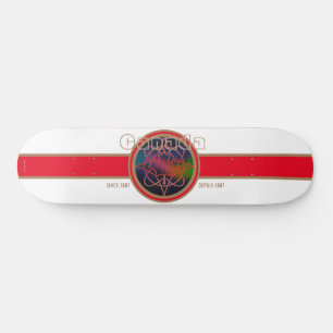 Kanada seit 1867 Aurora (Weiß) Skateboard