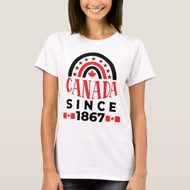 Kanada seit 1867 T-Shirt (Vorderseite)
