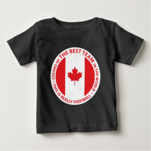 KANADA SHIELD BABY T-SHIRT