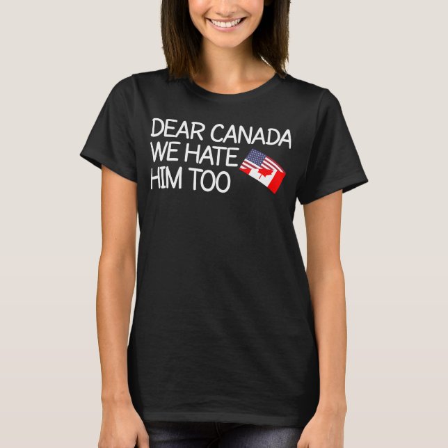 Kanada Shirt, kanadisches Shirt, proud kanadisches T-Shirt (Vorderseite)