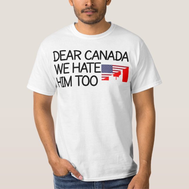 Kanada Shirt, kanadisches Shirt, proud kanadisches T-Shirt (Vorderseite)