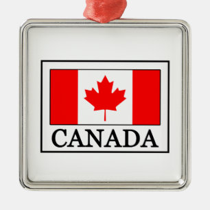 Kanada Silbernes Ornament