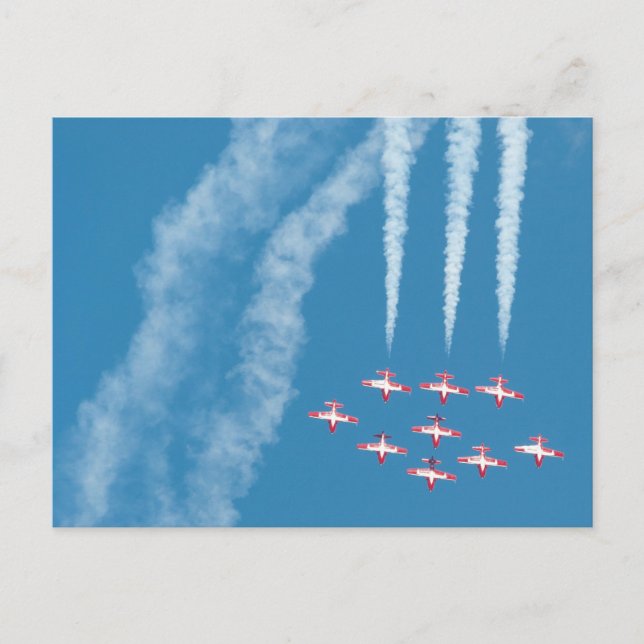 Kanada Snowbirds Postkarte (Vorderseite)