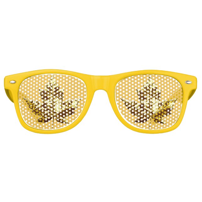Kanada Sonnenbrillen Spaß Kanada Souvenir Kostümge (Vorderseite)