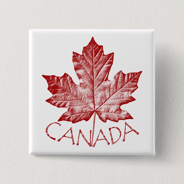 Kanada-Souvenir-Button Coole Kanada-Buttons Gesche Button (Vorderseite)