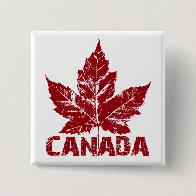 Kanada-Souvenir-Button Coole Kanada-Buttons Gesche Button (Vorderseite)