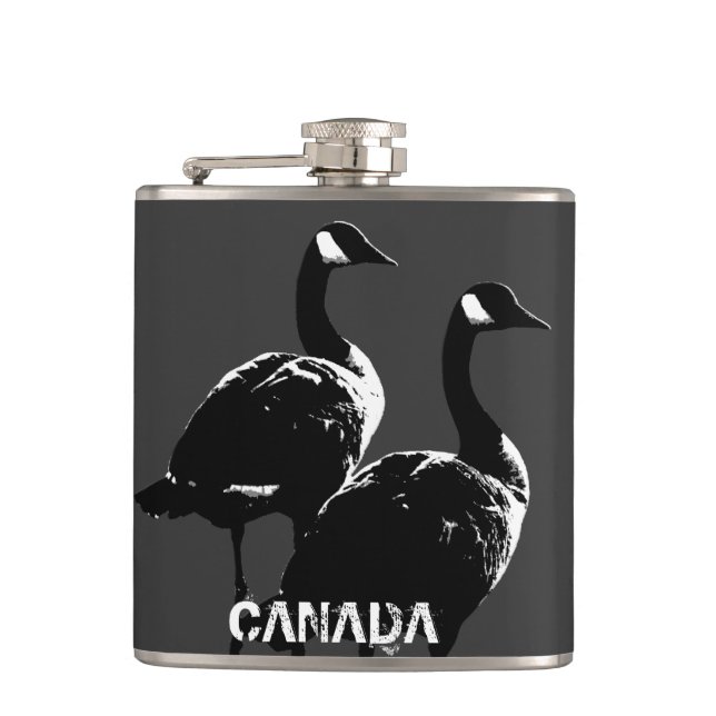 Kanada-Souvenir-Flasche Benutzerdefinierte Kanada- Flachmann (Vorderseite)