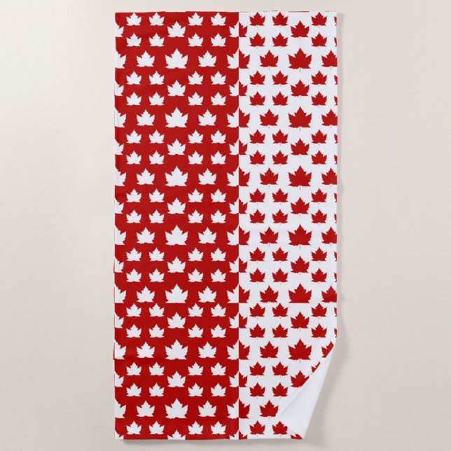 Kanada Souvenir Handtuch Canadian Beach Handtuch (Vorderseite)