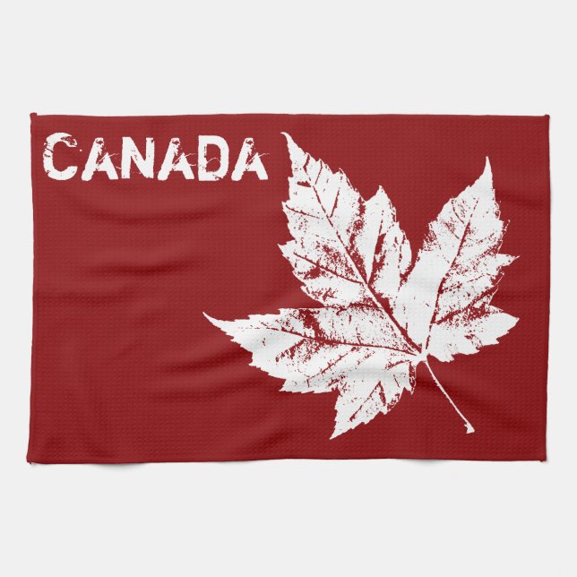 Kanada Souvenir Handtuch Canadian Tea Handtuch Dek (Horizontal)