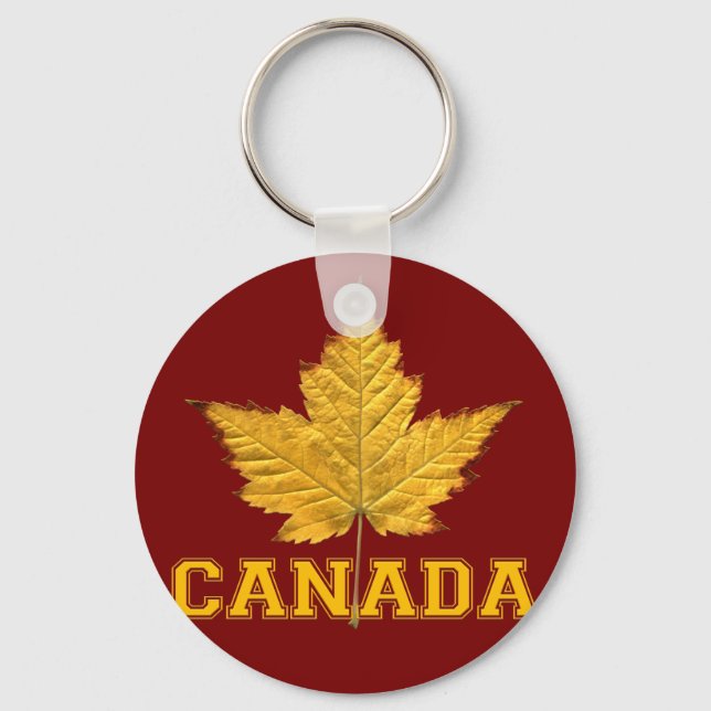 Kanada Souvenir Key Chains & Canada Key Chain Gesc Schlüsselanhänger (Vorderseite)