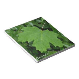 Kanada Souvenir Notepad Canada Maple Leaf Geschenk Notizblock