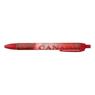 Kanada Souvenir Pens Canada Mapsse Leaf Pen Custom Kugelschreiber
