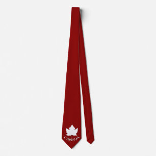 Kanada Souvenir-Schlips Spaß Kanada Ahornblatt-Sch Krawatte