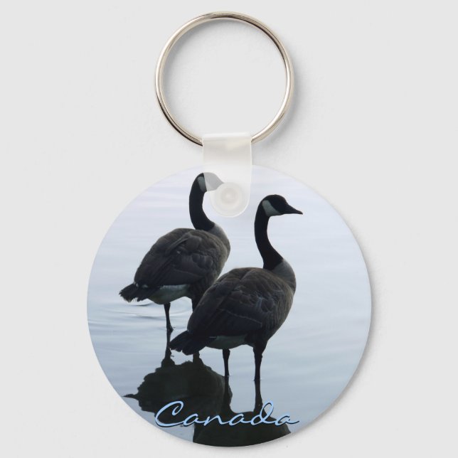Kanada Souvenir Schlüsselanhänger Canada Gänse Kee (Vorderseite)