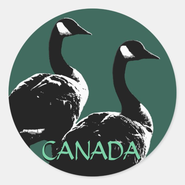 Kanada Souvenir Stickers Kanada Goose Stickers (Vorderseite)