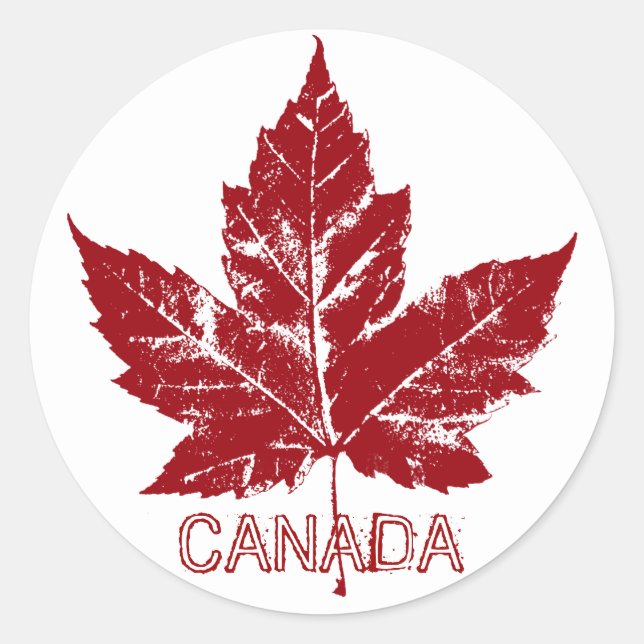 Kanada Souvenir Stickers Personalisiert Stickers (Vorderseite)