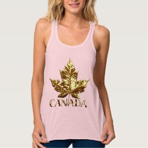 Kanada Souvenir Tank Top Gold Medaille Womens Kana