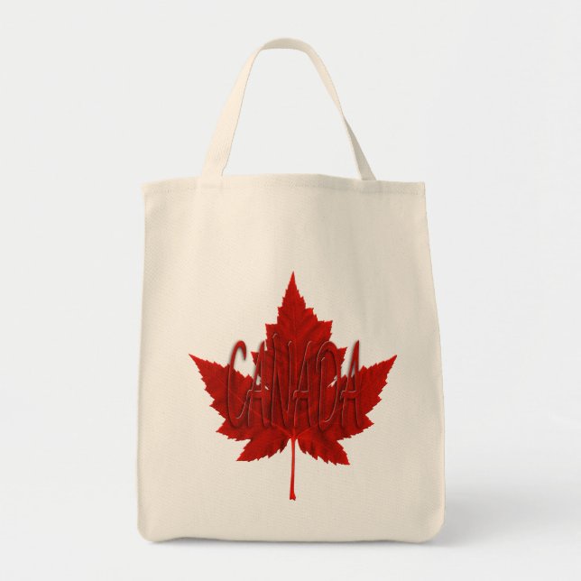 Kanada Souvenir Tragetaschen Kanada Ahornblättrige (Vorne)