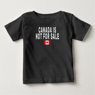 Kanada steht nicht zum Verkauf, Stolz, ein kanadis Baby T-shirt