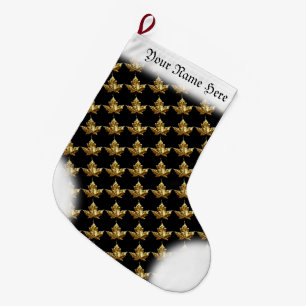 Kanada Strumpf Kanada Weihnachts-Strumpf Custom Großer Weihnachtsstrumpf