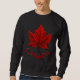 Kanada Sweatshirt Canada Flag Souvenir Sweatshirt (Vorderseite)