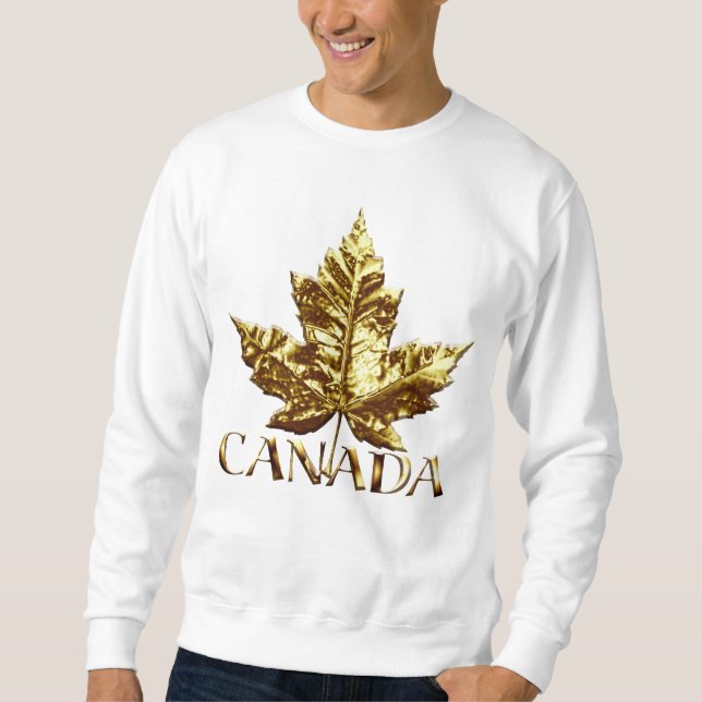 Kanada Sweatshirt Canada Flag Souvenir Sweatshirt (Vorderseite)