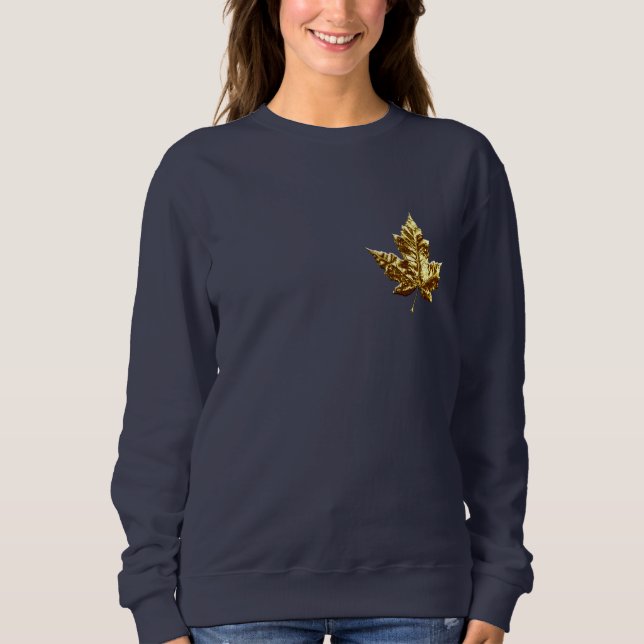 Kanada Sweatshirt Gold Medal Women's Shirt (Vorderseite)