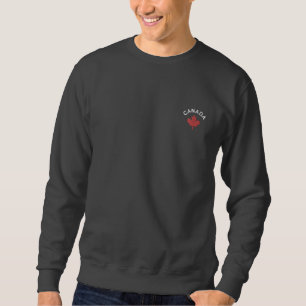 Kanada Sweatshirt - Red Canada Mapse