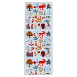 Kanada-Symbole Geschenktüte Für Weinflaschen