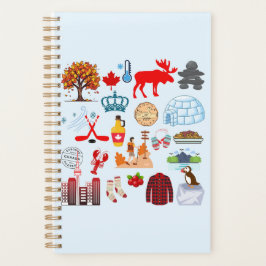 Kanada-Symbole Planer