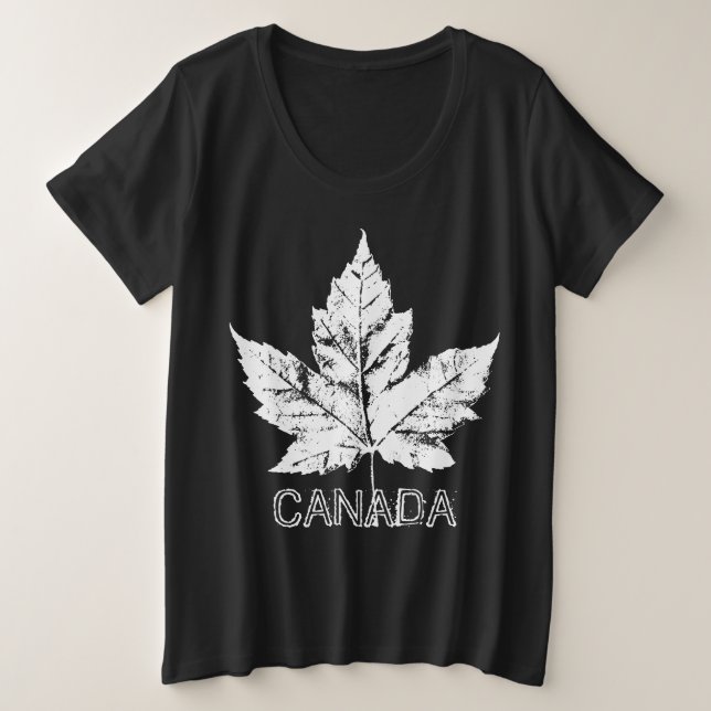 Kanada-T - Shirt für Frauen Cool Kanada T - Shirt (Design vorne)