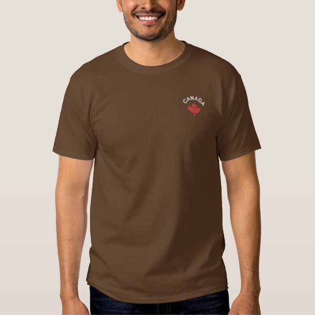 Kanada T Shirt - Red Canada Mapse (Vorderseite)