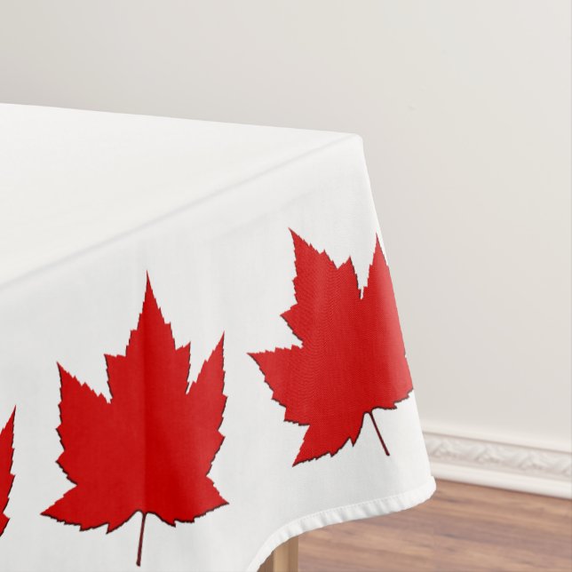 Kanada Tablecloth Canada Maple Leaf Tablecloth Tischdecke (Beispiel)