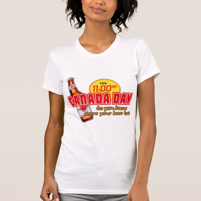 Kanada-Tag 11AM T-Shirt (Vorderseite)