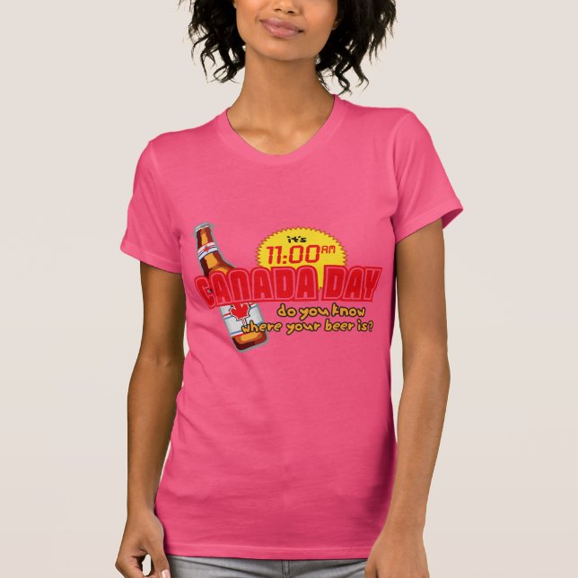 Kanada-Tag 11AM T-Shirt (Vorderseite)
