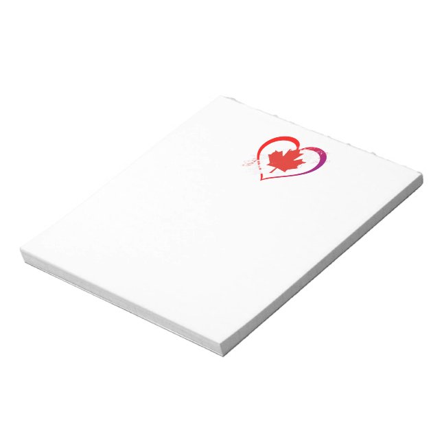 Kanada-Tag Notizblock (Rotiert)
