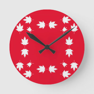 Kanada-Tag Runde Wanduhr