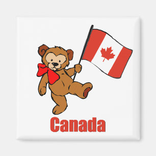Kanada-Teddybär Magnet