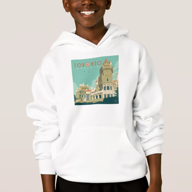 Kanada | Toronto, Casa Loma Hoodie (Vorderseite)