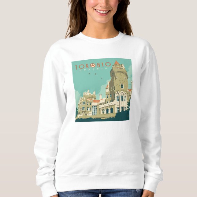Kanada | Toronto, Casa Loma Sweatshirt (Vorderseite)
