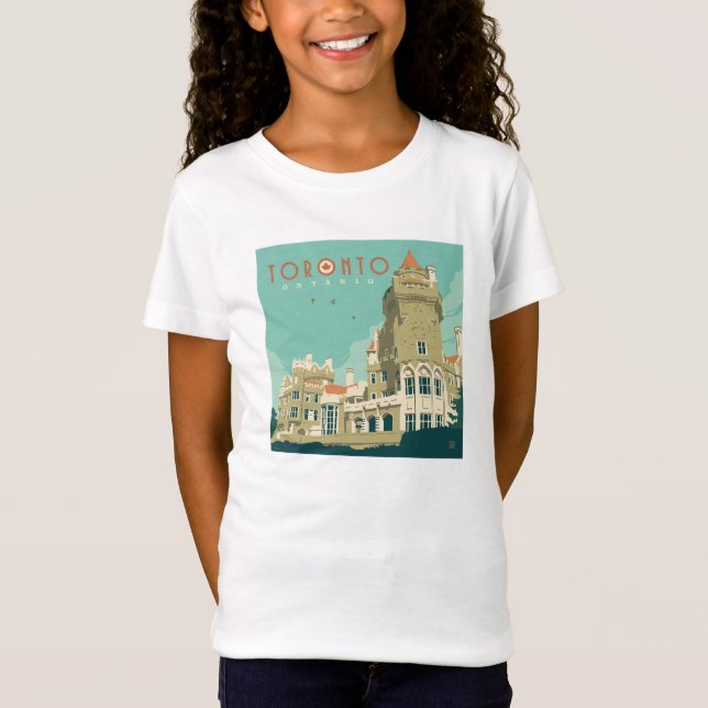 Kanada | Toronto, Casa Loma T-Shirt (Vorderseite)