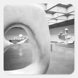 KANADA, Toronto: Kunstgalerie von Ontario (AGO) Quadratischer Aufkleber