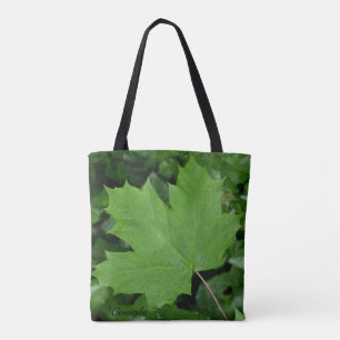 Kanada Tragetaschen Grüne Kanada Ahornleaf-Taschen Tasche